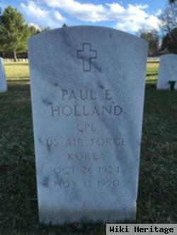 Paul E Holland