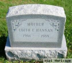 Edith E Hannan