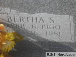 Bertha S Shively