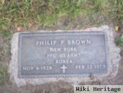 Philip P Brown