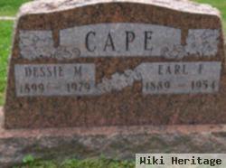 Earl F Cape