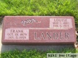 Franklin Arthur "frank" Lander