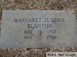 Margaret Susan Justice Blanton