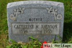 Catherine M Johnson