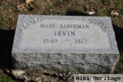 Mary Alderman Irvin