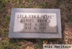 Lela Vera "bebe" Daniel Brown