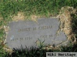 Janet M Cissna