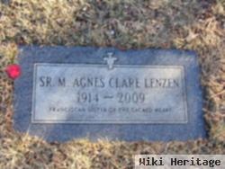 Sr M Agnes Clare Lenzen