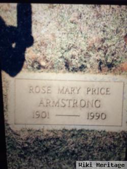 Rose Mary Price Armstrong