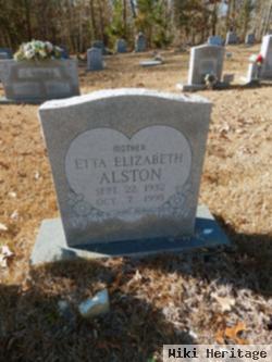 Etta Elizabeth Alston