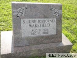 S June Osborne Wakefield