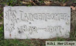 Erhardt Langenecker