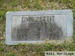 Ovie Pettit Miller