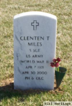 Ssgt Clenten T Miles