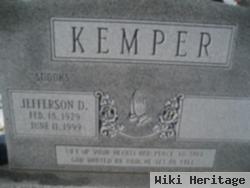 Jefferson D. "snooks" Kemper