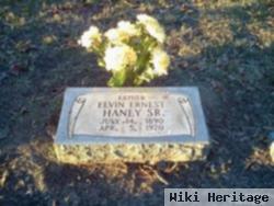 Elvin Ernest Haney, Sr