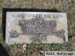 Marie Antoinette Creslein Reeves