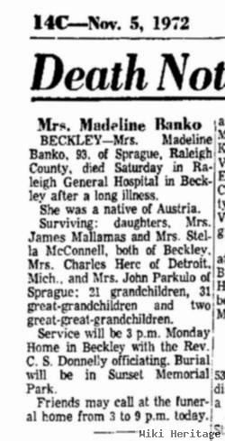 Madeline Banko