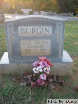 Lila Wilkie Burgin