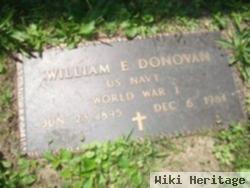 William E Donovan