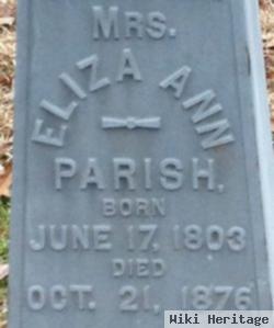 Eliza Ann Trevathan Parish