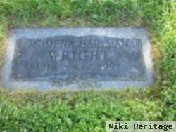 Modena J. Hartman Wright