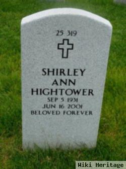Shirley Ann Hightower