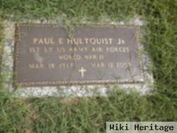 Paul E Hultquist, Jr