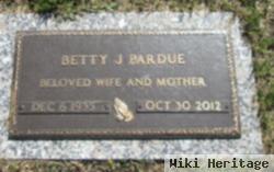 Betty Jean "little Bit" Lewis Pardue