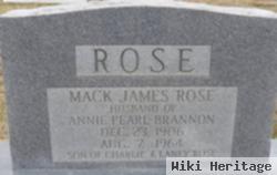 Mack James Rose