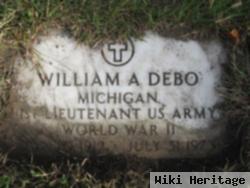 Lieut William A. Debo