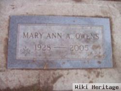 Mary Ann Aspinwall Owens