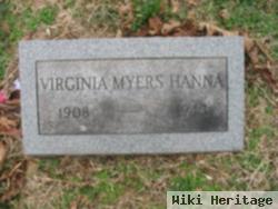 Virginia Myers Hanna