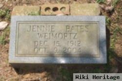 Jennie Bates Weimortz