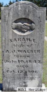 Sarah E Pierce Walker