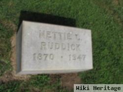 Nettie C Ruddick