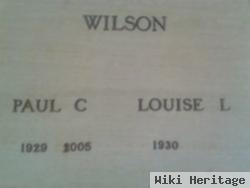 Paul C Wilson