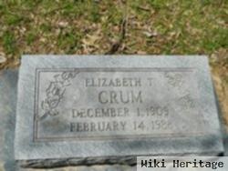 Elizabeth T Crum