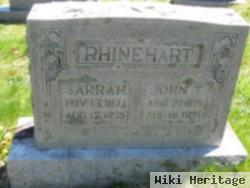 Sarah Irene Hoyle Rhinehart