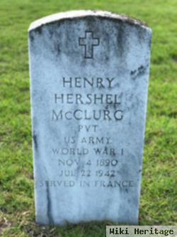 Henry Hershel Mcclurg