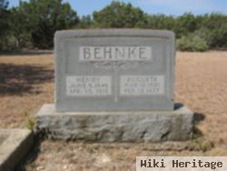 Augusta Winkelman Behnke