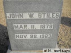 John W Stiles