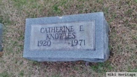 Catherine E. Knowles