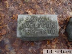 Sara J Davidson