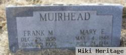 Franklin Millage "frank" Muirhead