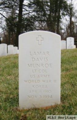 Ltc Lamar Davis Munroe