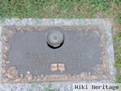 Sarah E Cooke