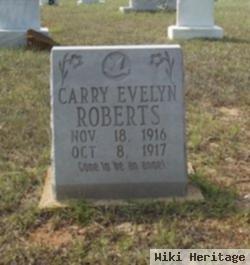 Carry Evelyn Roberts