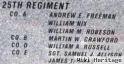 Pvt William M. Robeson