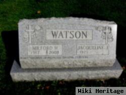 Milford H Watson